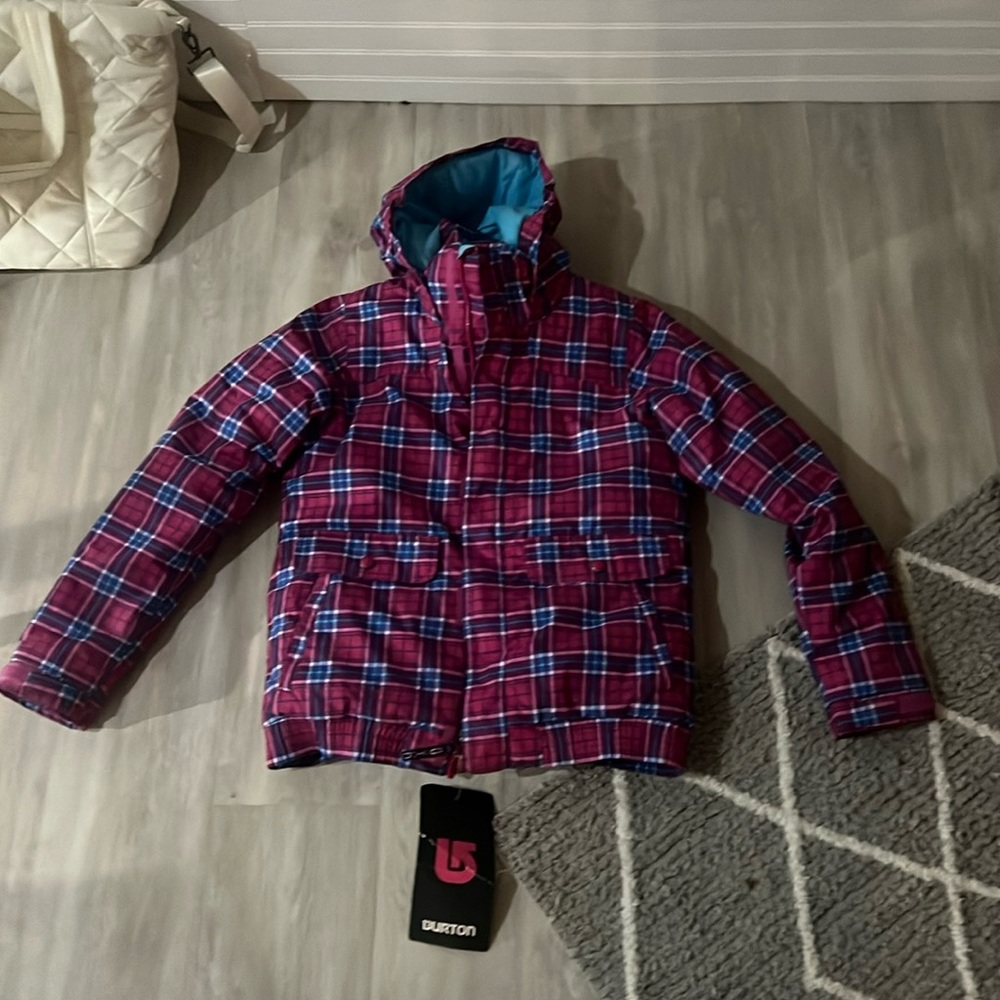 Brand new Burton brand winter jacket, Heavy duty, water resistant, and warm.